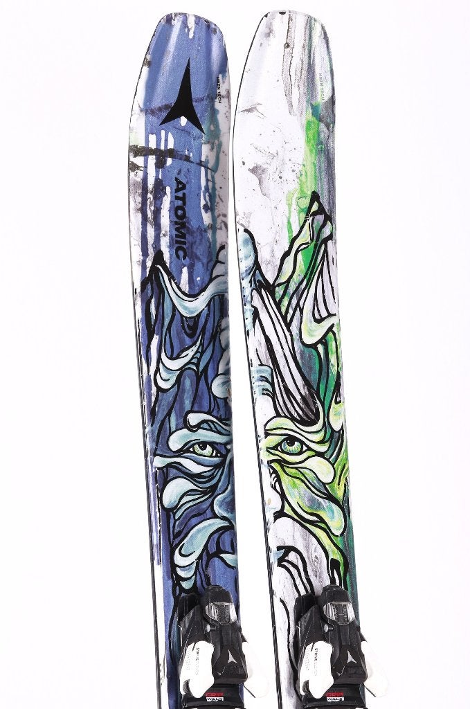 164 cm freeride ski's ATOMIC BENT 100 2024, grip walk, light, 160 tot 180 cm, Gebruikt, Verzenden, Carve