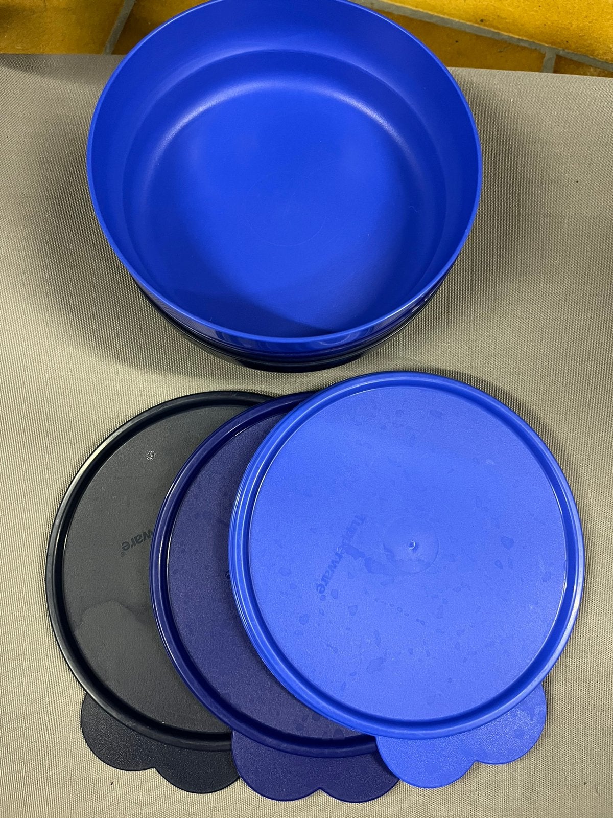 Opbergdozen Tupperware, Huis en Inrichting, Keuken | Tupperware, Ophalen, Nieuw, Blauw, Overige typen