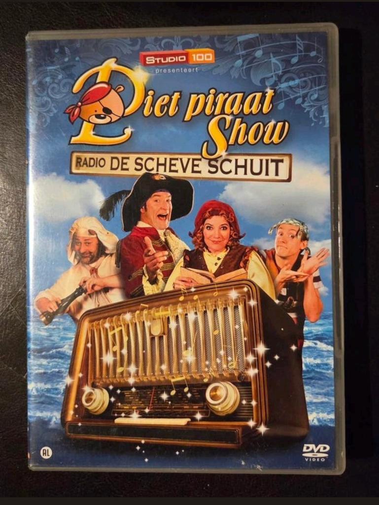Piet Piraat Show: Radio de Scheve Schuit  - Dvd, Alle leeftijden, Ophalen of Verzenden, Zo goed als nieuw
