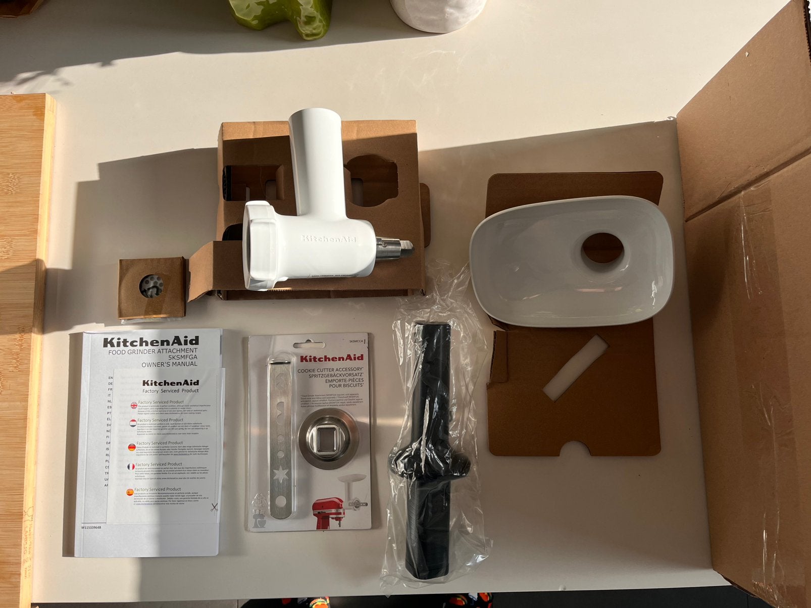 KitchenAid Food Grinder attachement 5KSMFGA, Enlèvement, Neuf