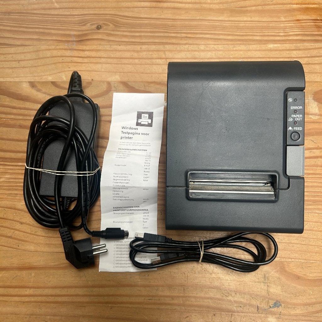 Epson TM-T88IV Bonprinter / Kassaprinter USB - Getest, Zakelijke goederen, Kantoor en Winkelinrichting | Kassa's en Betaalsystemen