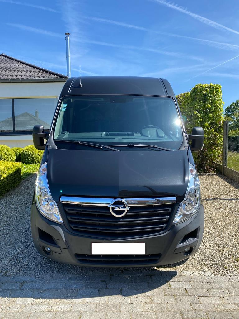 Opel Movano 2.3dci Biturbo L2H2, Euro 6, Zwart, Particulier, Te koop
