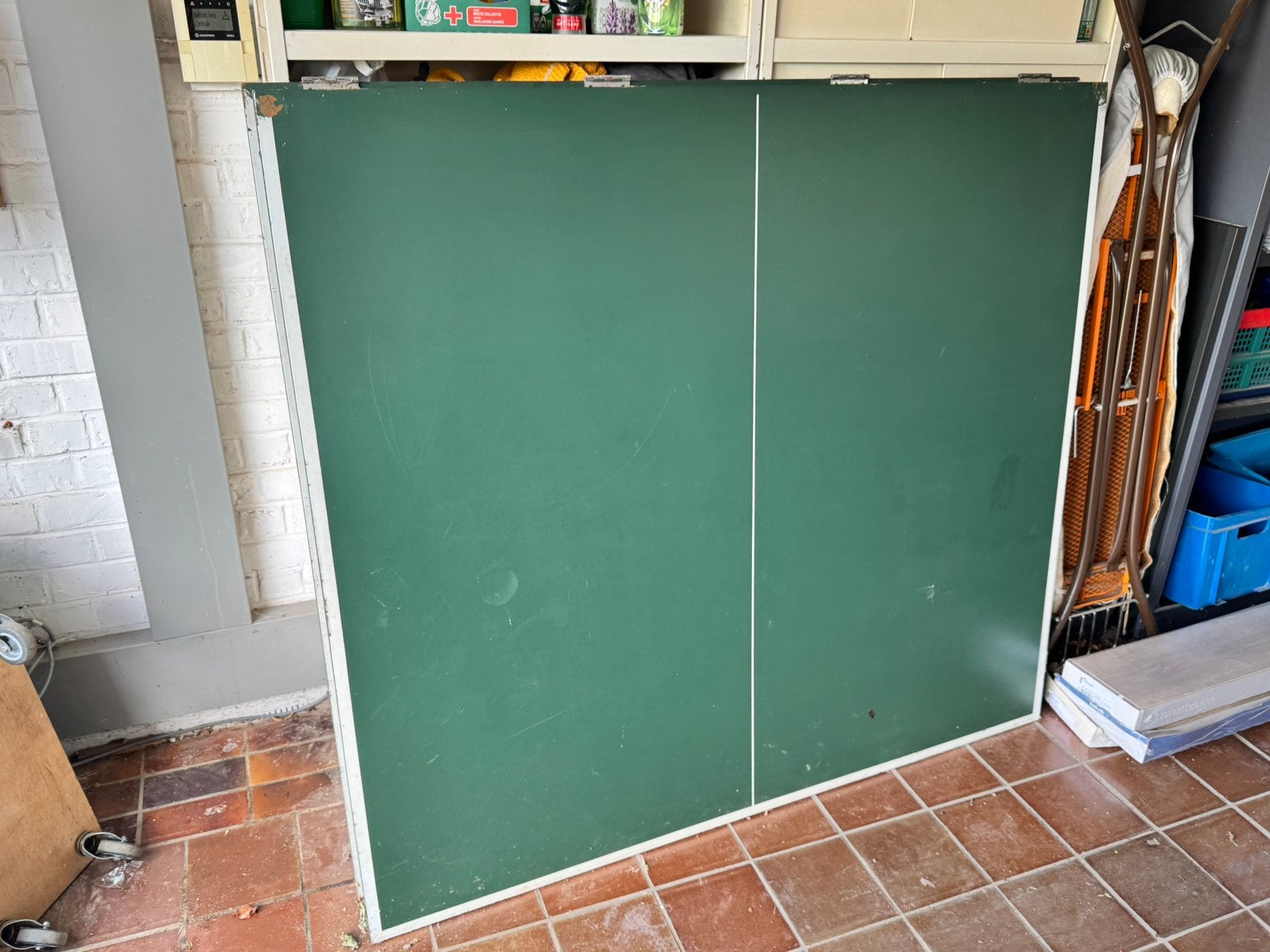 Tafeltennis tafel GRATIS, Enlèvement, Utilisé, Table d'intérieur