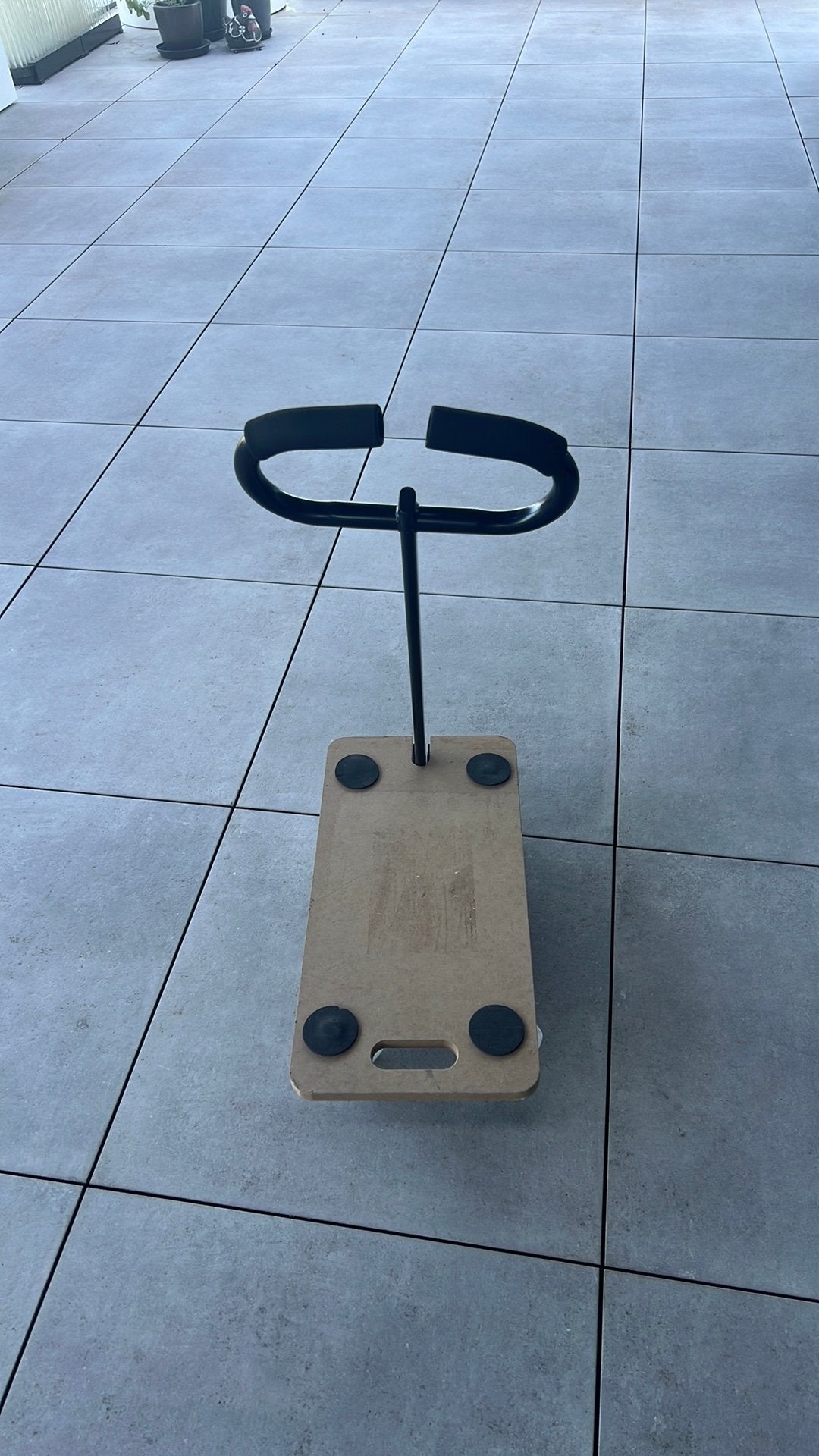 Rouleau de transport à 4 roues avec poignée de traction, Enlèvement, Comme neuf