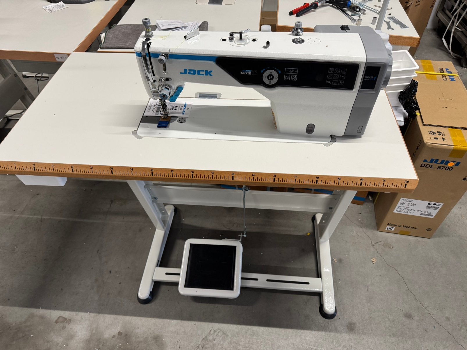 Industriele naaimachine jack a5e-b automaat nieuw, Hobby & Loisirs créatifs, Machines à coudre & Accessoires, Neuf, Autres marques