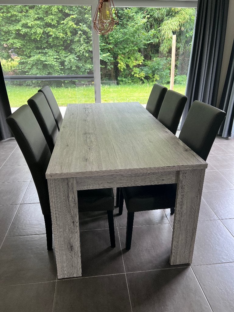 Complete eetkamer, Ophalen, Gebruikt