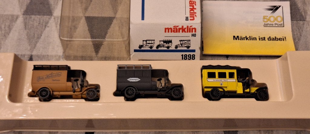 Märklin HO 1898 Oldtimer set "500 Jahre Post", Hobby en Vrije tijd, Ophalen of Verzenden, Zo goed als nieuw, Auto, Overige merken