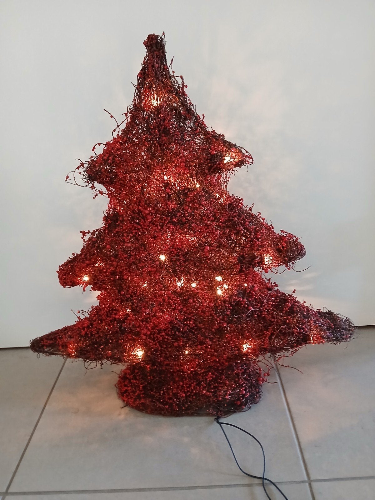Kerstboom met verlichting, Diversen, Ophalen
