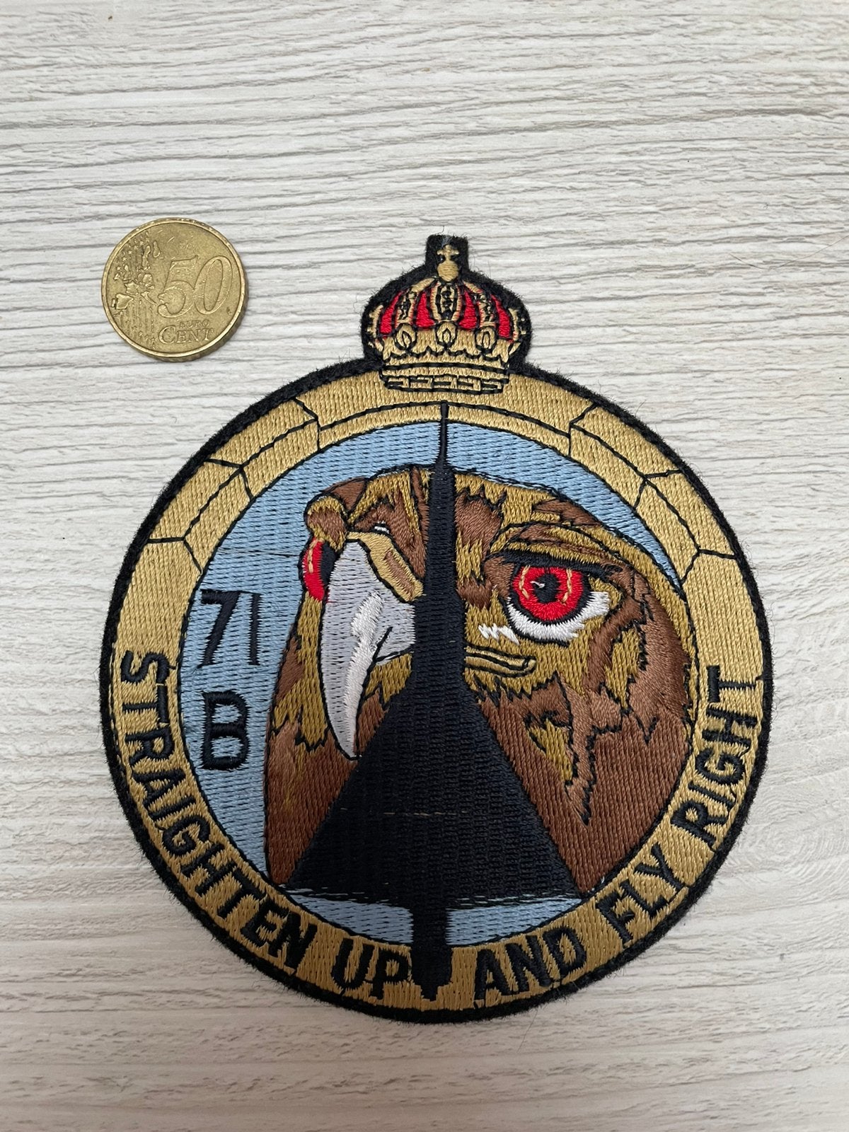 Badge promotion Mirage belgian air force, Collections, Aviation, Comme neuf, Écusson, Insigne ou Logo, Envoi
