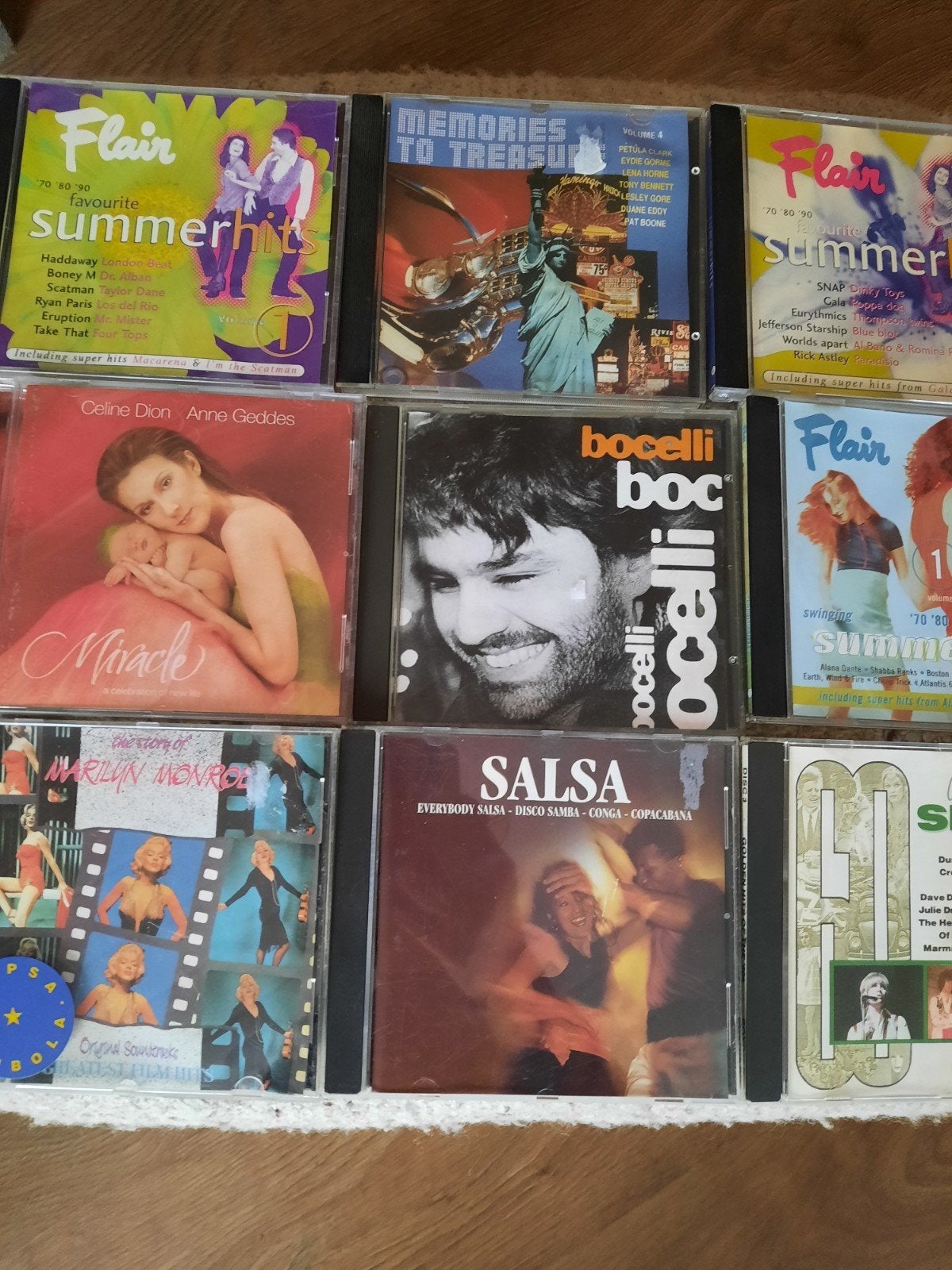 cd's verschillende genres, Ophalen