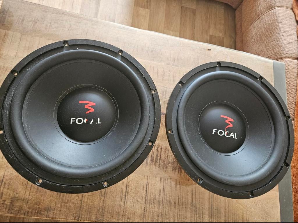 Subwoofer focal 30 inch, Autos : Divers, Haut-parleurs voiture, Enlèvement