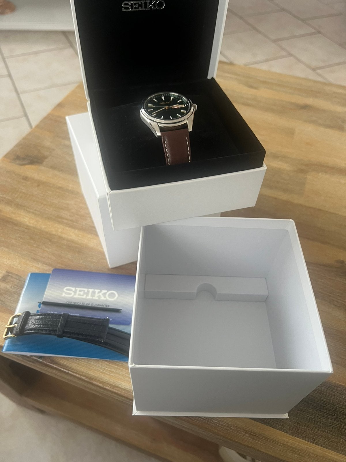 Montre homme seiko, Enlèvement ou Envoi, Comme neuf, Seiko