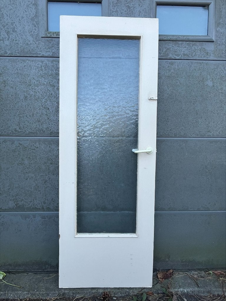 deur, Doe-het-zelf en Bouw, Deuren en Vliegenramen, Ophalen, Gebruikt, Minder dan 80 cm, 200 tot 215 cm