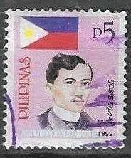 Filipijnen 1999 - Yvert 2497 - Jose Rizal (ST), Verzenden, Gestempeld