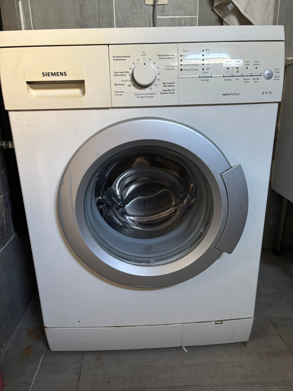 Siemens wasmachine, Electroménager, Lave-linge, Enlèvement, Comme neuf