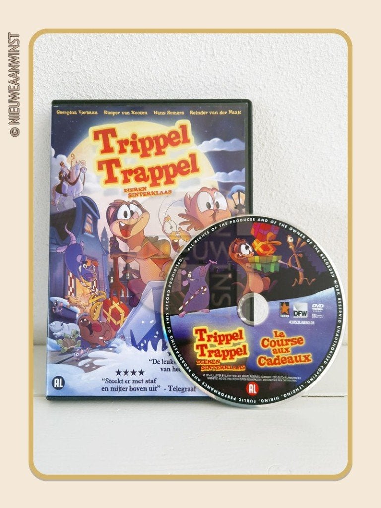 DVD Trippel Trappel Dieren Sinterklaas, Envoi, Comme neuf