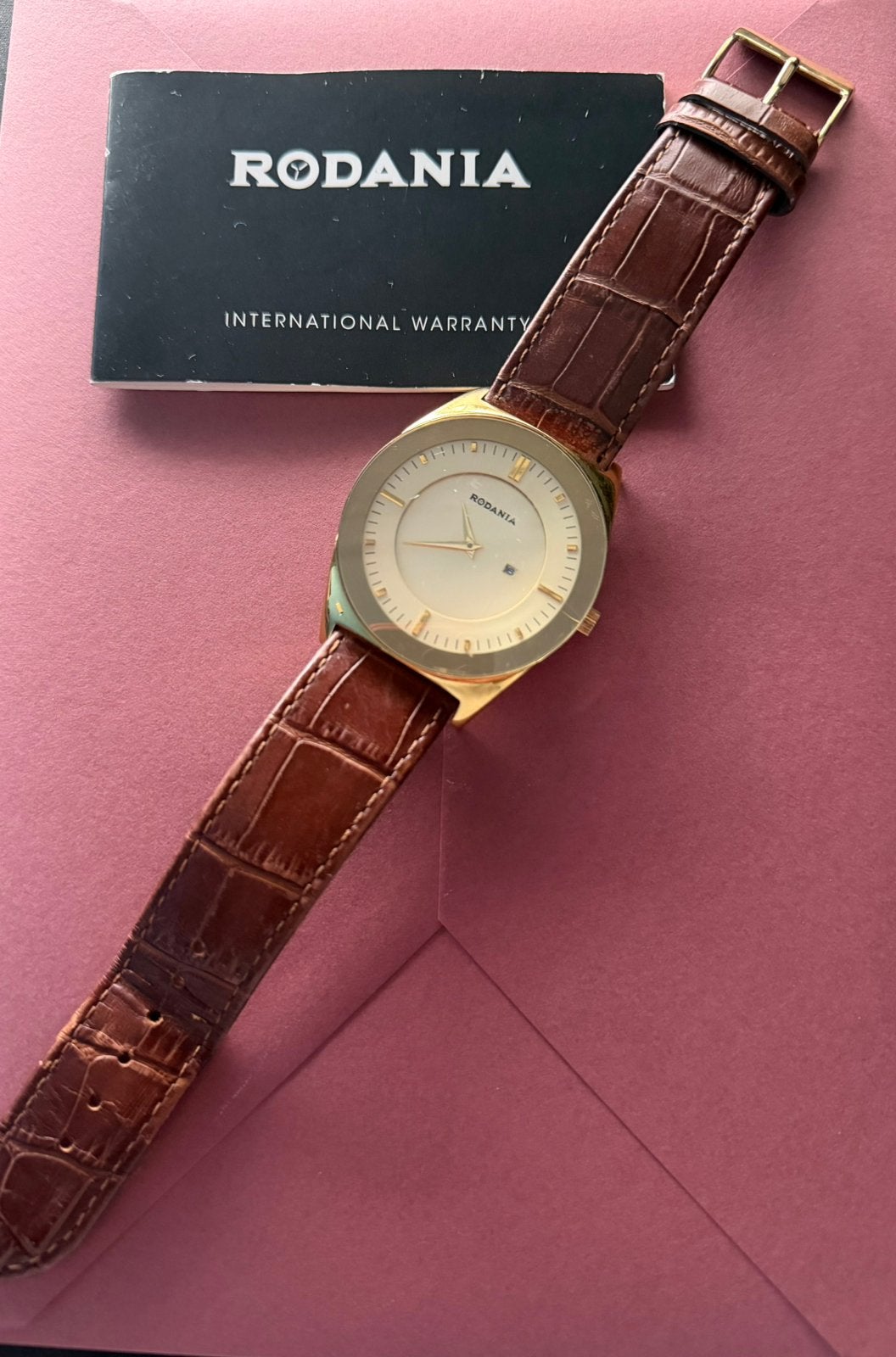 Rodania horloge 3atm, Enlèvement ou Envoi, Comme neuf, Montre-bracelet