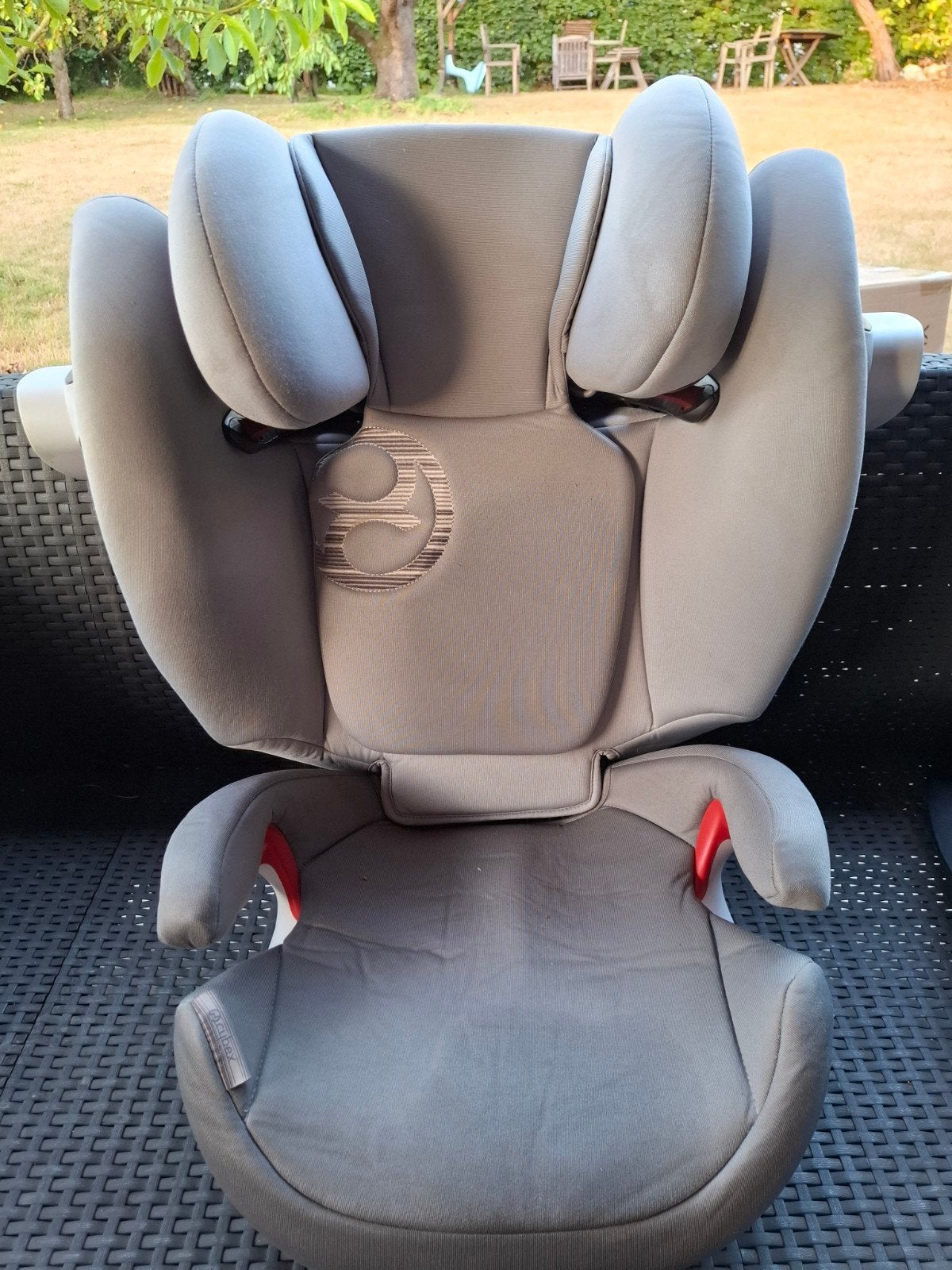 autostoel groep 2-3 cybex solution m-fix, Gebruikt, 15 t/m 36 kg, Afneembare rugleuning, Isofix