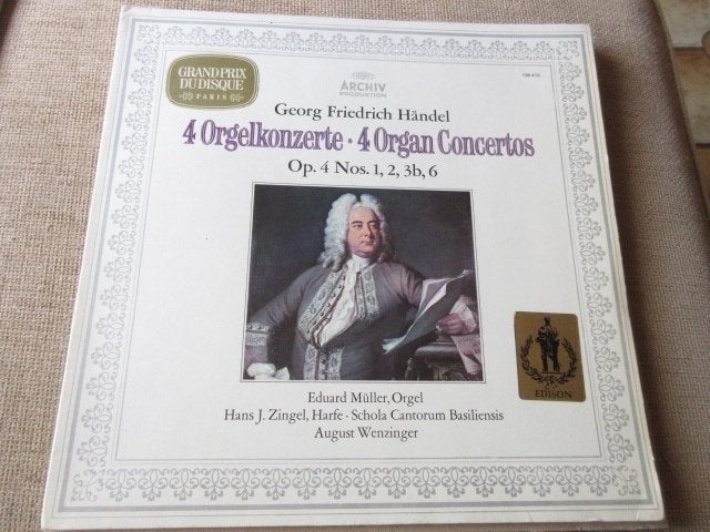 Lot 2x LP original Musique classique  Georg Friedrich Händel, CD & DVD, Vinyles | Compilations, 12 pouces, Classique, Utilisé