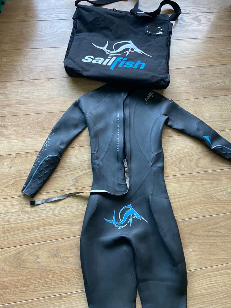 Te huur: wetsuit voor open water zwemmen, Watersport en Boten, Ophalen, Gebruikt