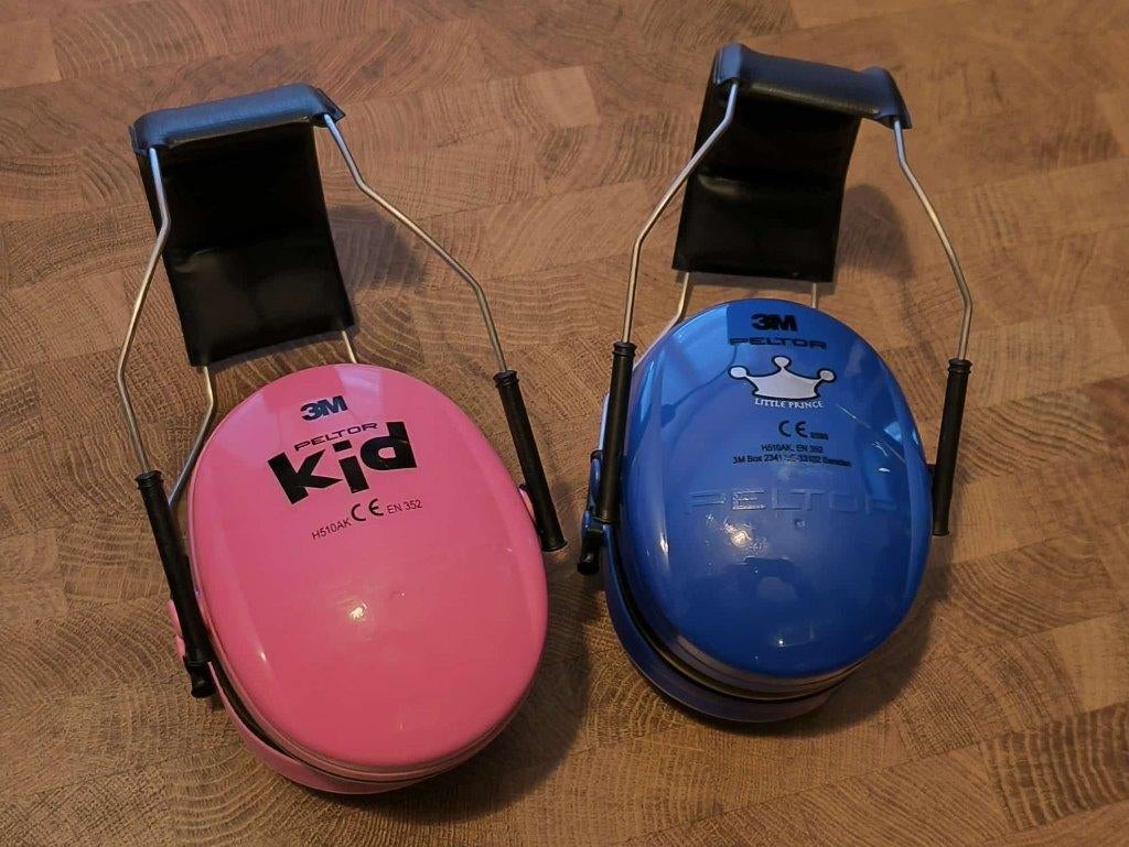2 casques anti-bruit enfants 3M Peltor, Enlèvement, Utilisé