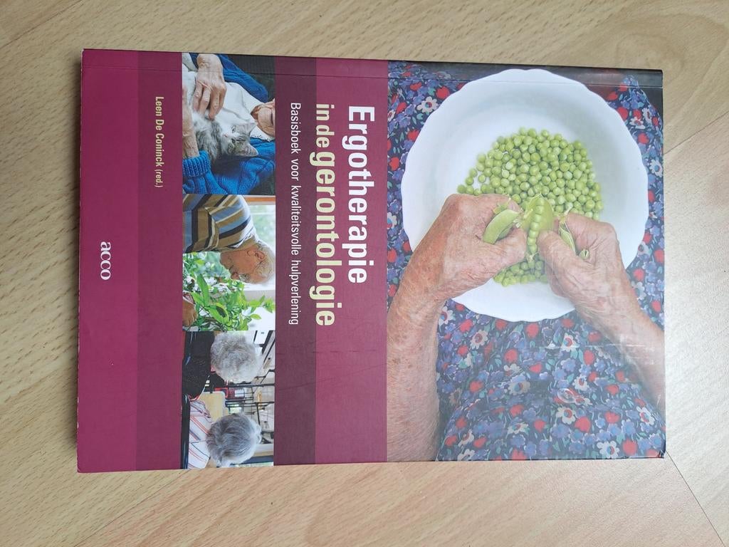 Ergotherapie in de gerontologie, Boeken, Studieboeken en Cursussen, Ophalen