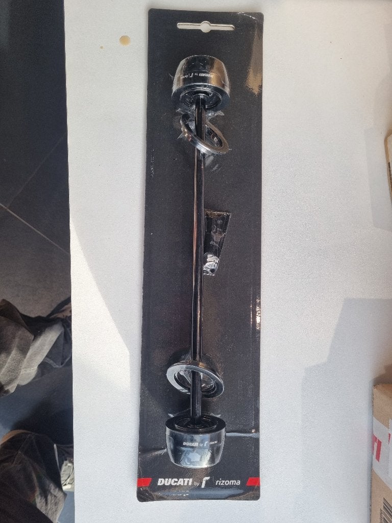 Ducati Performance achterbrug-slider (zwart), Rizoma, Ophalen of Verzenden, Nieuw
