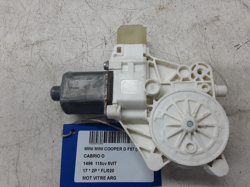 MOTOR RAAMMECHANIEK LINKS ACHTER Mini Convertible (F57), Gebruikt, Mevr. I. Hauben, Mini, Rue de l'Espoir 34 34
4030  GRIVEGNÉE, BE