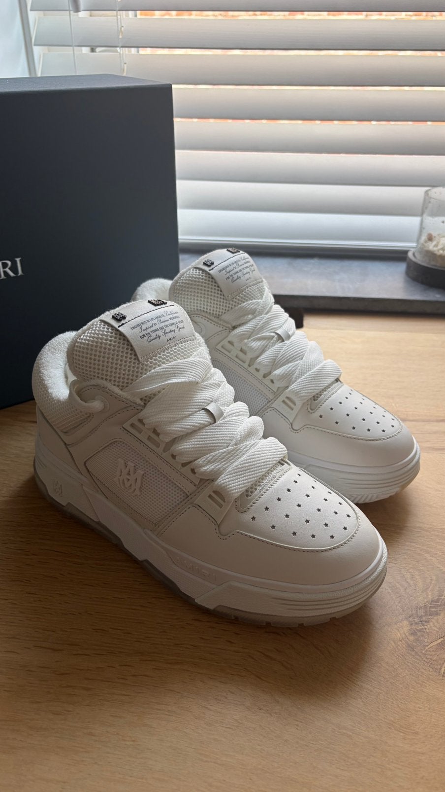 Amiri MA-1 Sneakers White, Kleding | Heren, Ophalen, Wit, Nieuw, Sneakers