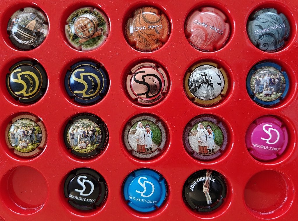 Champagnecapsules Sourdet-Diot, Verzamelen, Verzenden