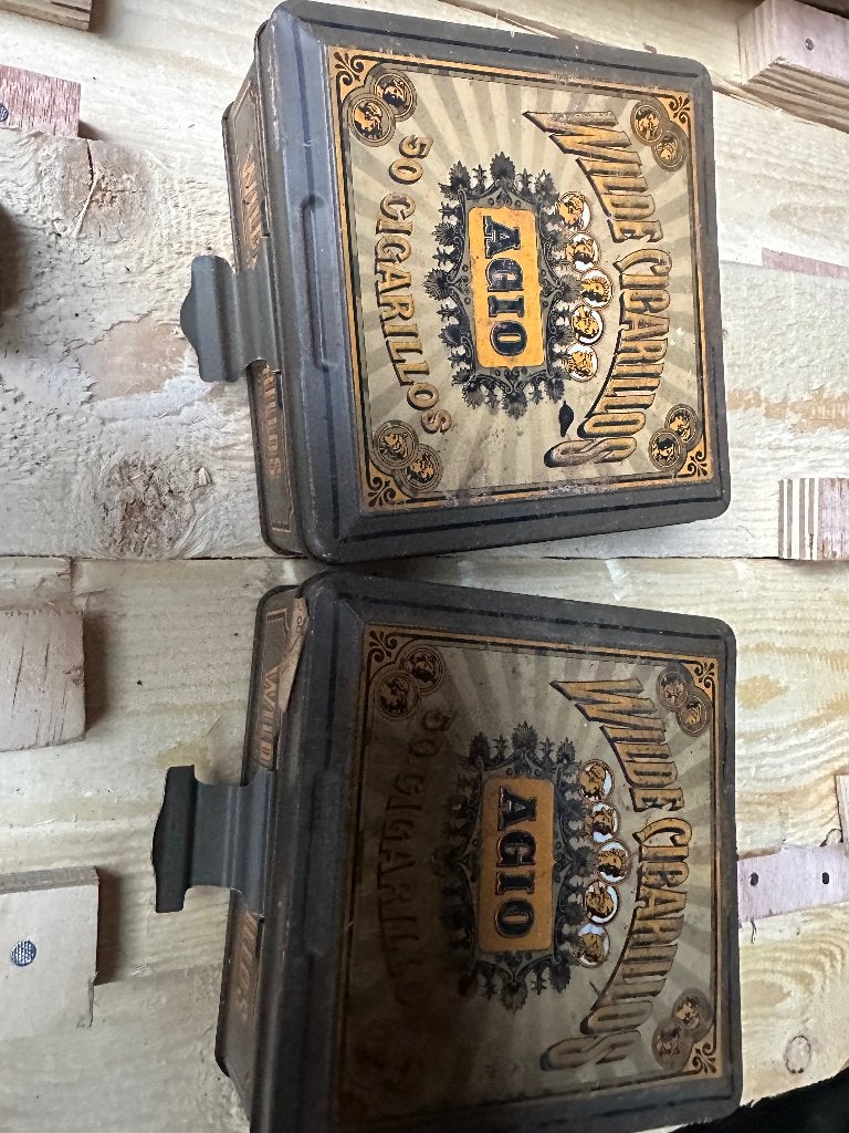 Boîte à cigares vintage, Enlèvement ou Envoi, Utilisé, Autres types