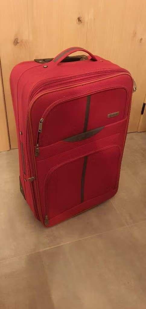 Valise en tissu, Enlèvement, Utilisé, Autres matériaux, Roulettes