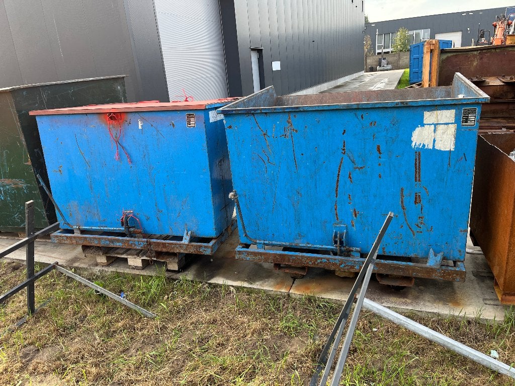 Kip containers, Ophalen