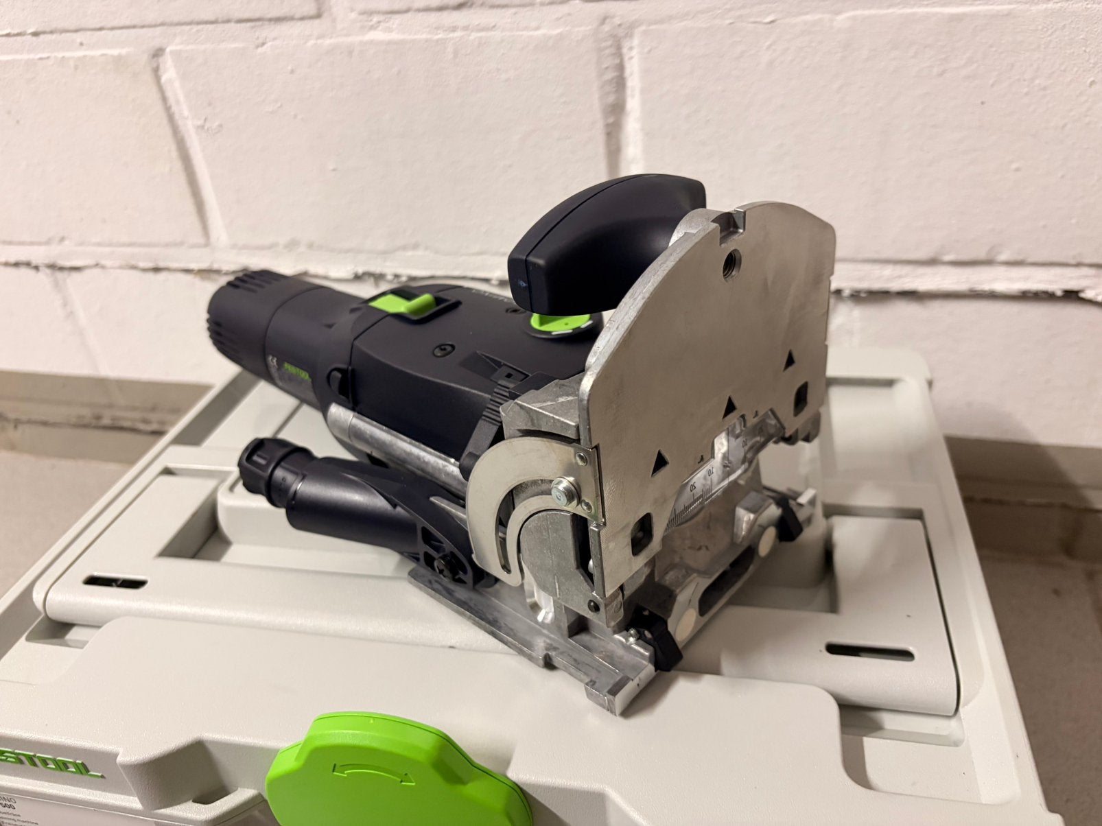 Festool DF 500 Q-Plus Domino Freesmachine, Ophalen of Verzenden, Zo goed als nieuw