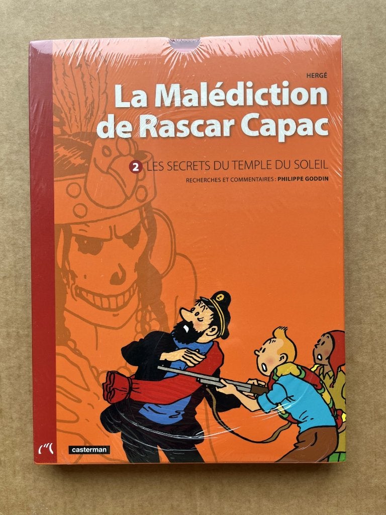 Tintin-La Malédiction de Rascar Capac T2-Goddin/Hergé-EO2014, Livres, Envoi