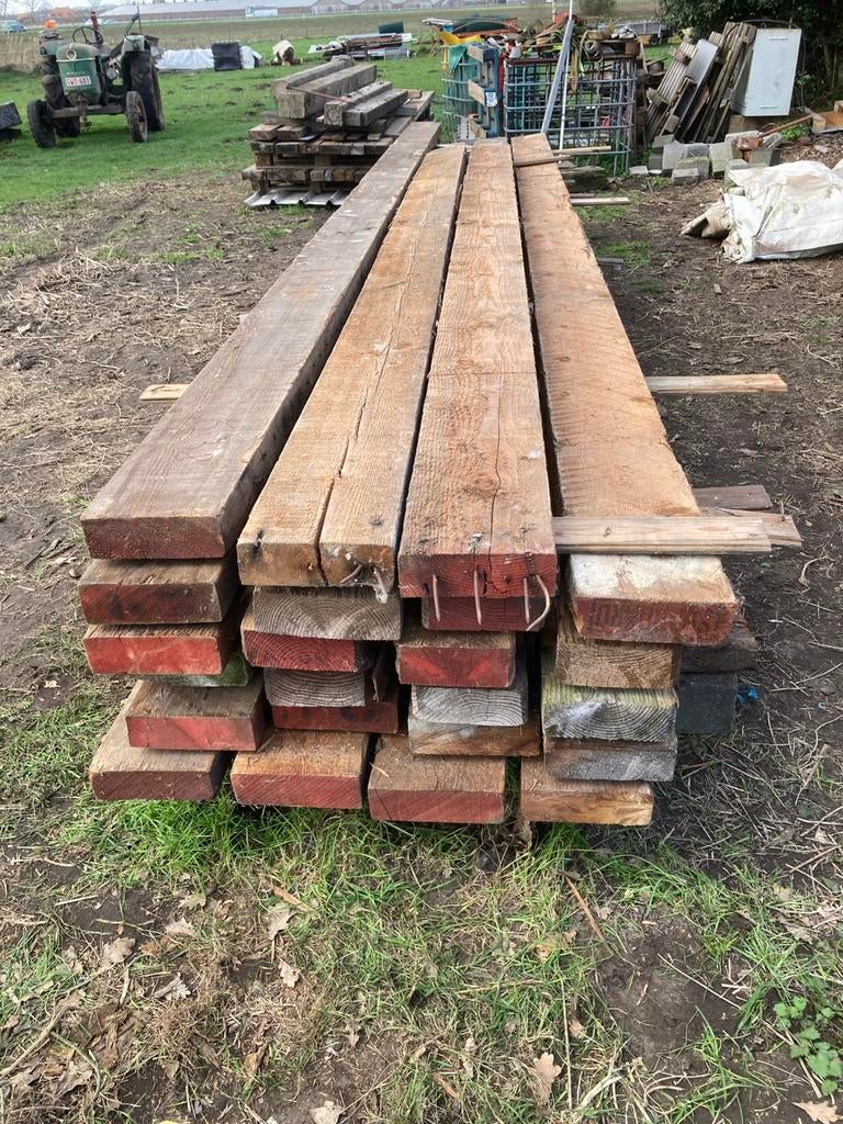 Houten balken, 50 mm ou plus, 300 cm ou plus, Comme neuf, Autres essences de bois