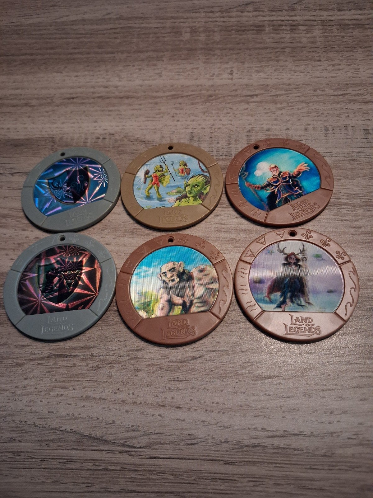Bobbejaanland flippo / coins 6 stuks., Verzamelen, Flippo's, Ophalen, Losse flippo's