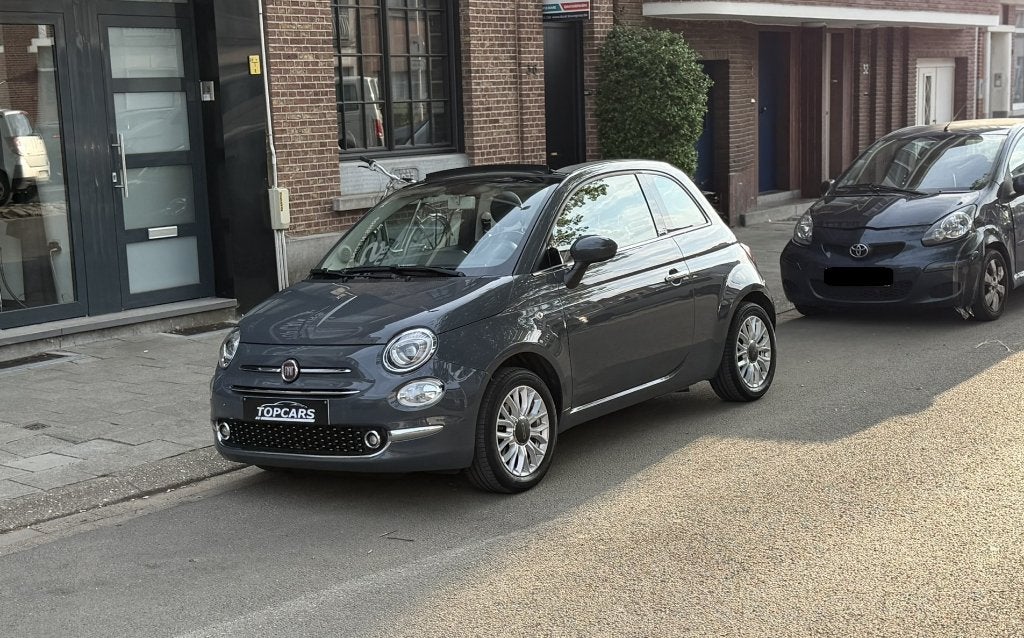 Fiat 500C Cabrio 1.2i ***Automaat/ Airco/ Navi***, Auto's, Fiat, 4 zetels, Stof, 4 cilinders, Cabriolet