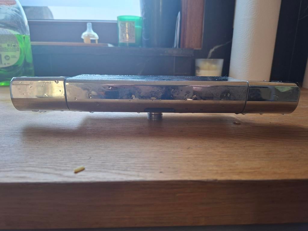 Mitigeur thermostatique, Ophalen, Zo goed als nieuw, Chroom, Bad