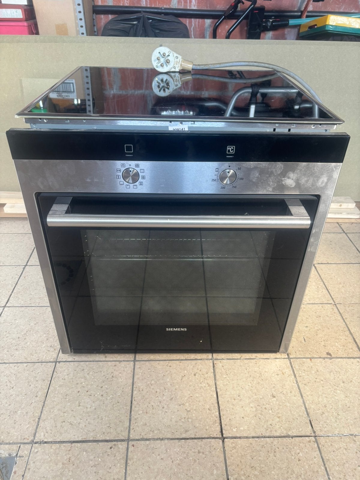 Siemens oven en kookplaat, Ophalen, Gebruikt, Oven, Hete lucht