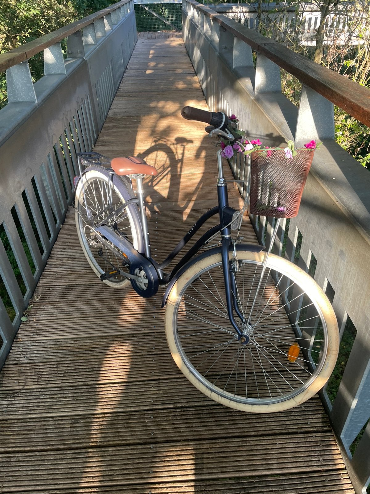 Stadsfiets Dames Medium Zeer goede staat, Fietsen en Brommers, Fietsen | Bakfietsen, Zo goed als nieuw, Ophalen