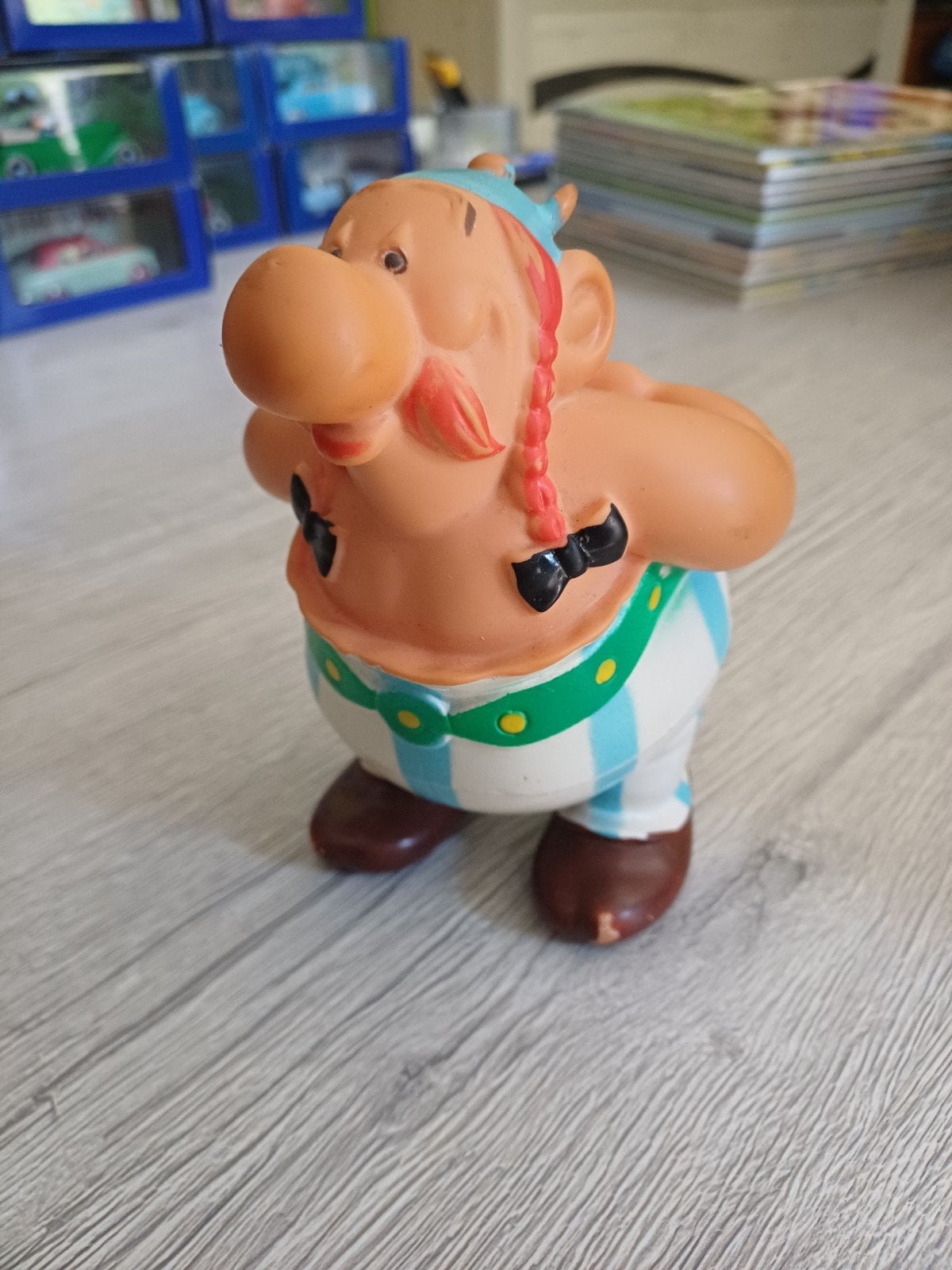Pouet Obélix de 1967 fonctionne parfaitement !, Enlèvement ou Envoi, Astérix et Obélix, Comme neuf, Statue ou Figurine