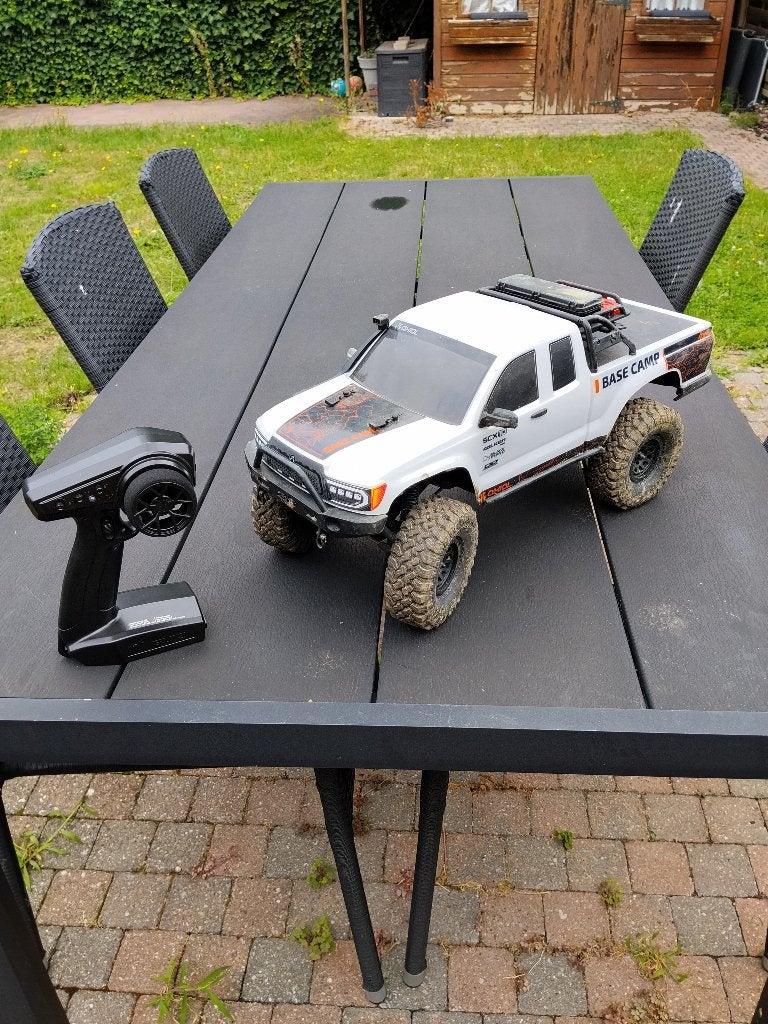 Axial scx10 3 base camp crawler, Échelle 1:10, Enlèvement ou Envoi, Voiture off road, Utilisé