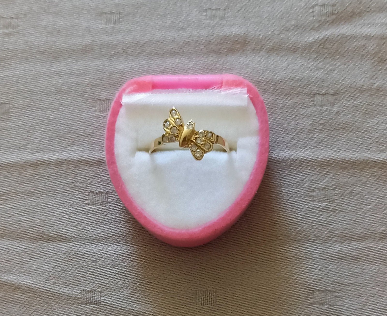 Fantasie sieraden ring maat M., Bijoux, Sacs & Beauté, Bagues, Enlèvement, Comme neuf, Femme