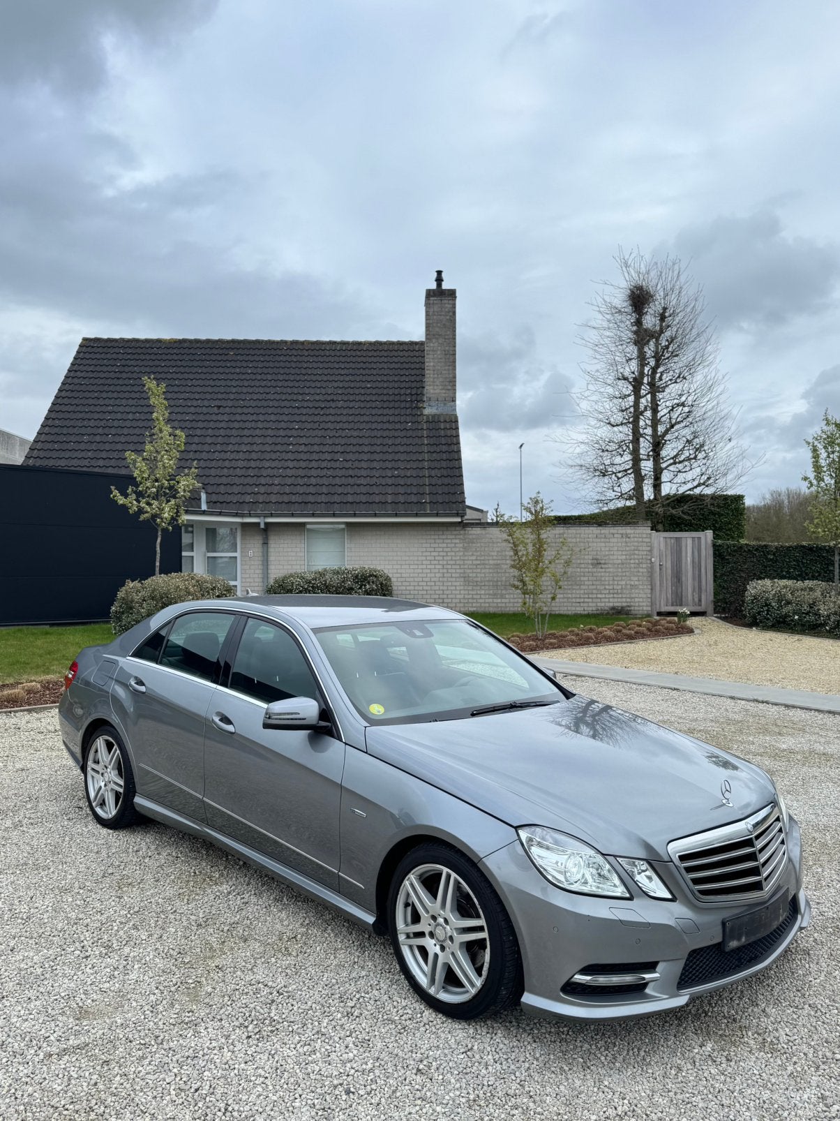 Mercedes E-Klasse 220CDI 2011 Pack AMG 190.000km, Auto's, Automaat, Euro 5, Zwart, 5 deurs