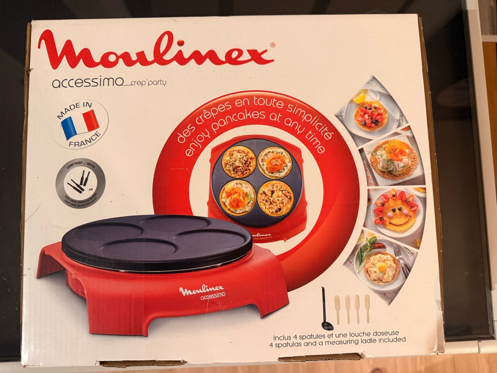 Crêpière Moulinex neuve, Enlèvement, Comme neuf