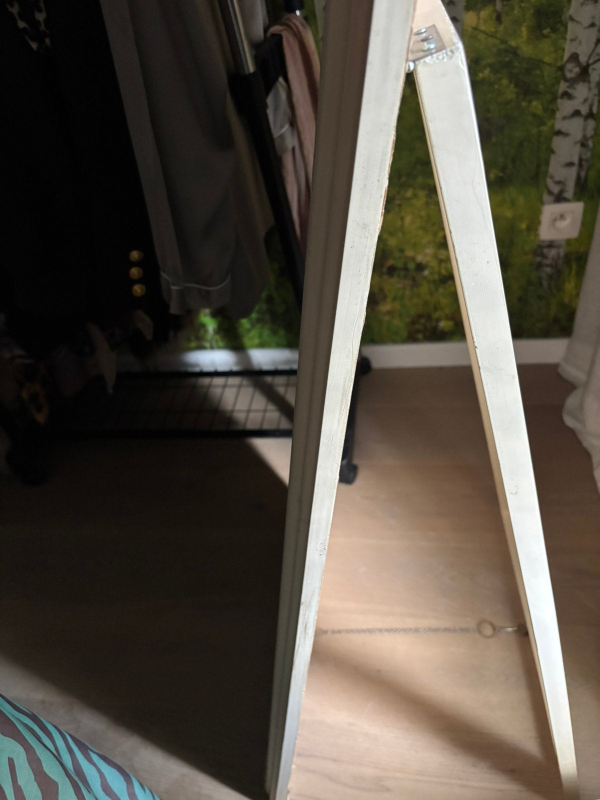Prachtige staanspiegel met Engel, Enlèvement, Utilisé