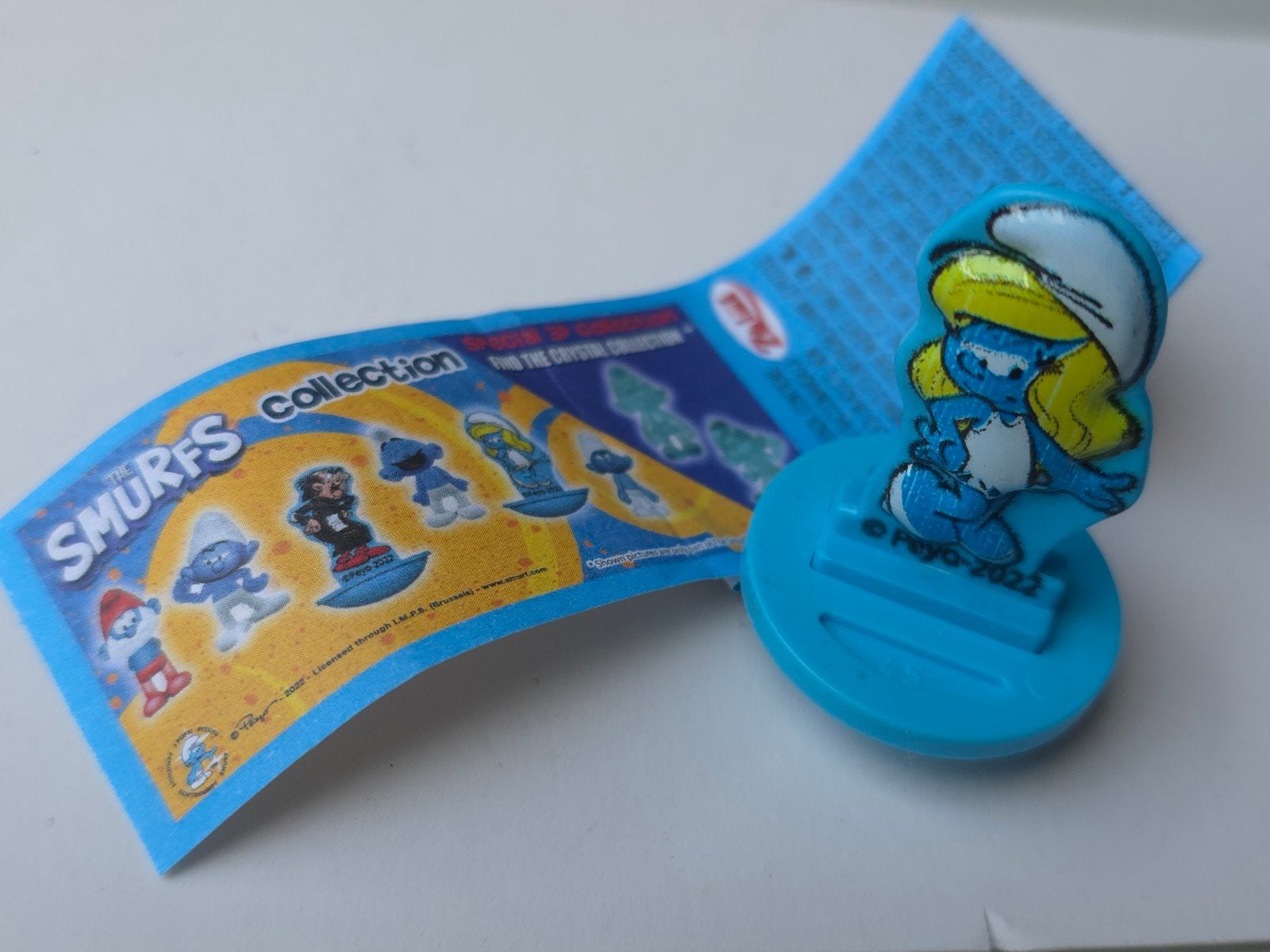 Mini figurine schtroumpfette 2d, Verzamelen, Smurfen, Verzenden, Nieuw, Smurfin, Poppetje, Figuurtje of Knuffel