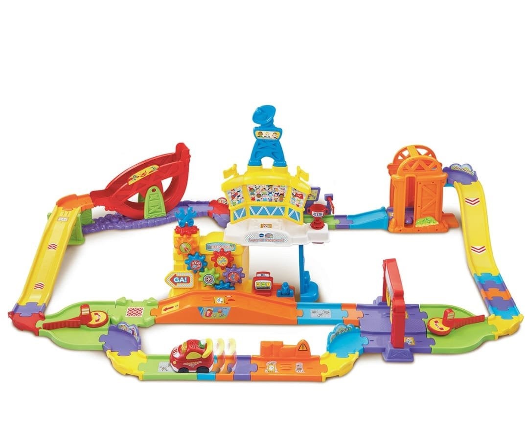 VTech Toet Toet Auto's Garage met extra auto's, Kinderen en Baby's, Speelgoed | Vtech, Ophalen, Zo goed als nieuw, 6 maanden tot 2 jaar