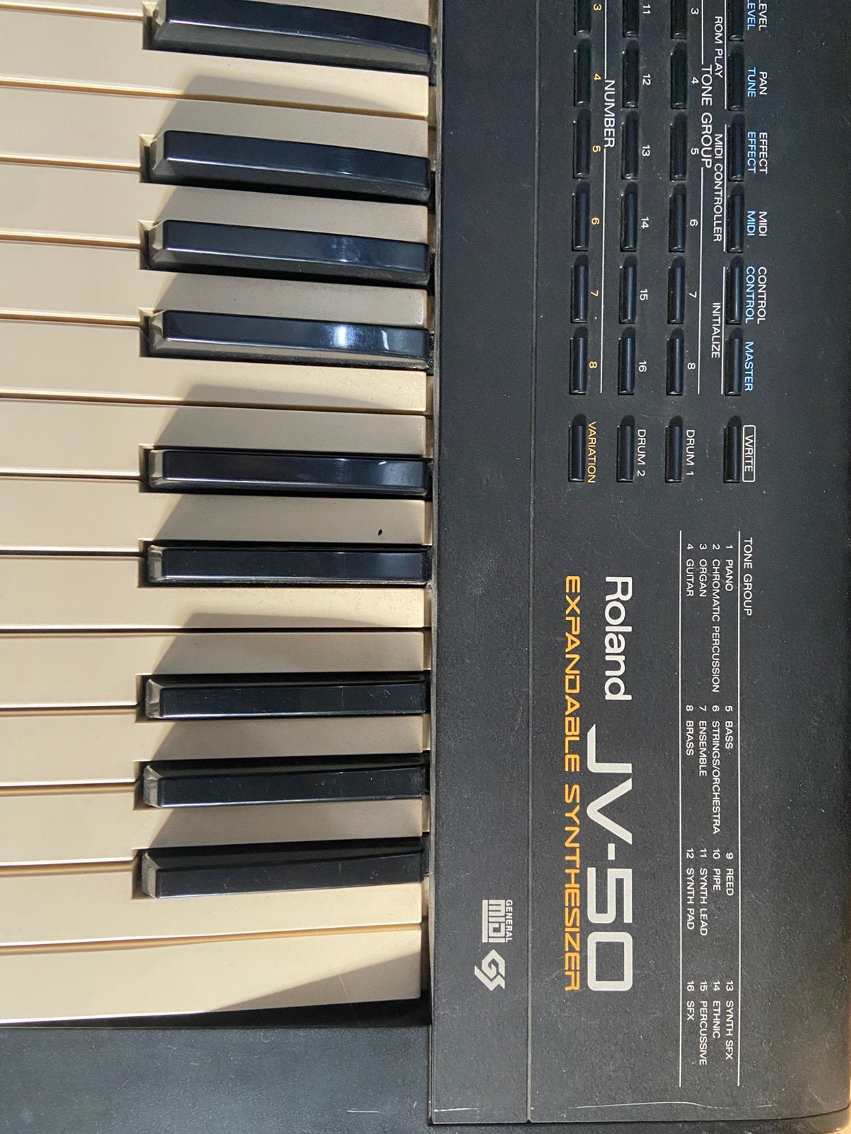 Roland JV50, Ophalen, Zo goed als nieuw, Roland
